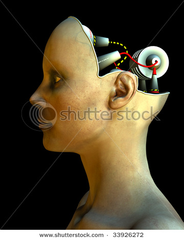 File:Stock-photo-cyborg-woman-side-view-of-head-with-old-fashion-gears-and-components-showing-33926272.jpg