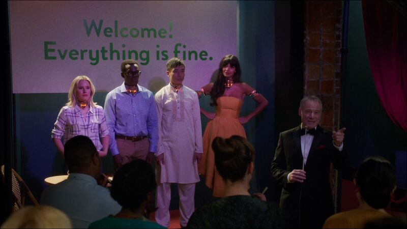 File:The Good Place - S02E10 - Rhonda, Diana, Jake, and Trent 4.jpg