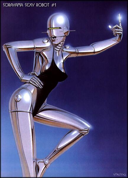 File:Sorayama Sexy Robot 1.jpg