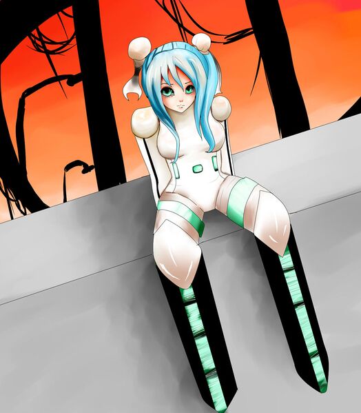 File:Robot girl by mai sue.jpg