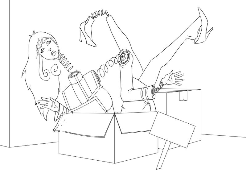File:Office Lady Boxed (Lineart).jpg