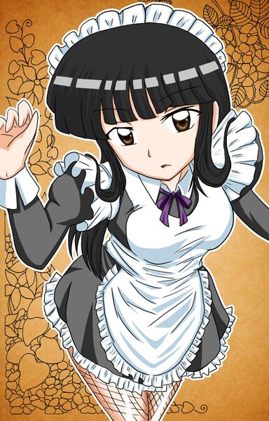 File:Kikyo the maid colored by thurosis-d6qx2ud.jpg