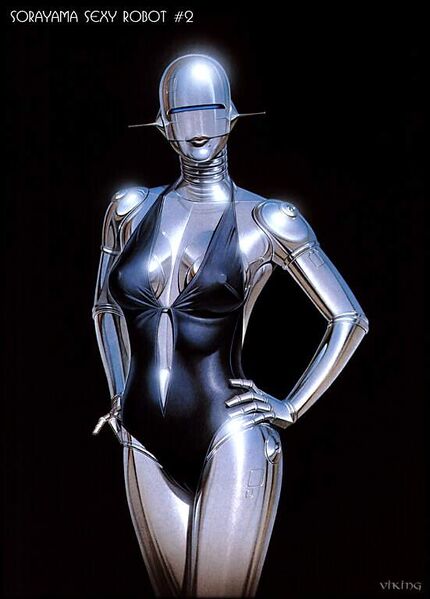 File:Sorayama Sexy Robot 2.jpg