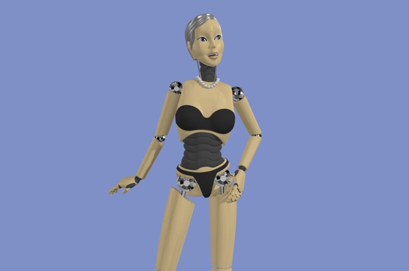 File:Female Robot 02 by steelegg.jpg