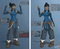 Commission featuring a Korra Animatronic