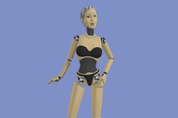 Thumbnail for File:Female Robot 02 by steelegg.jpg
